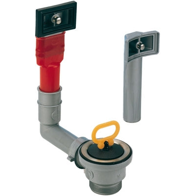 PILETTA TP RETTANGOLARE UNIVERSALE PER LAVELLO CON FORO DM 60         