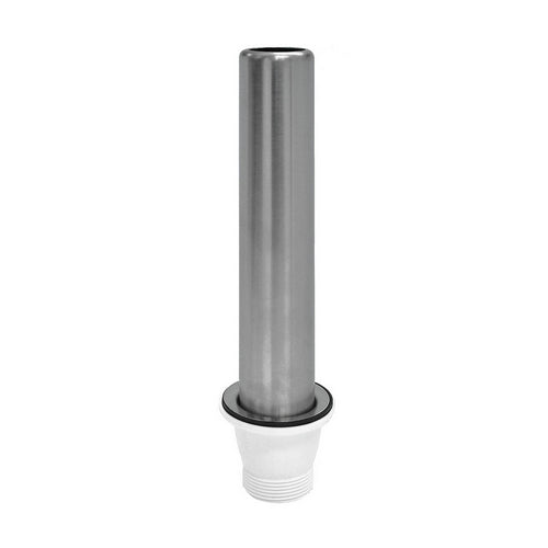 PILETTA CON TUBO INOX 250 MM                                          