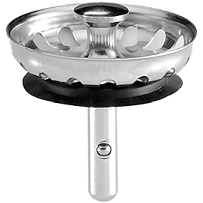 TAPPO CESTELLINO INOX DM 52 MOD. LUX PER PILETTA                      