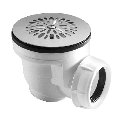 PILETTA SIFONATA CON GRIGLIA INOX                                     