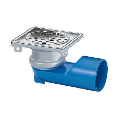 PILETTA IN ACCIAIO INOX CON SIFONE IN PLASTICA                        