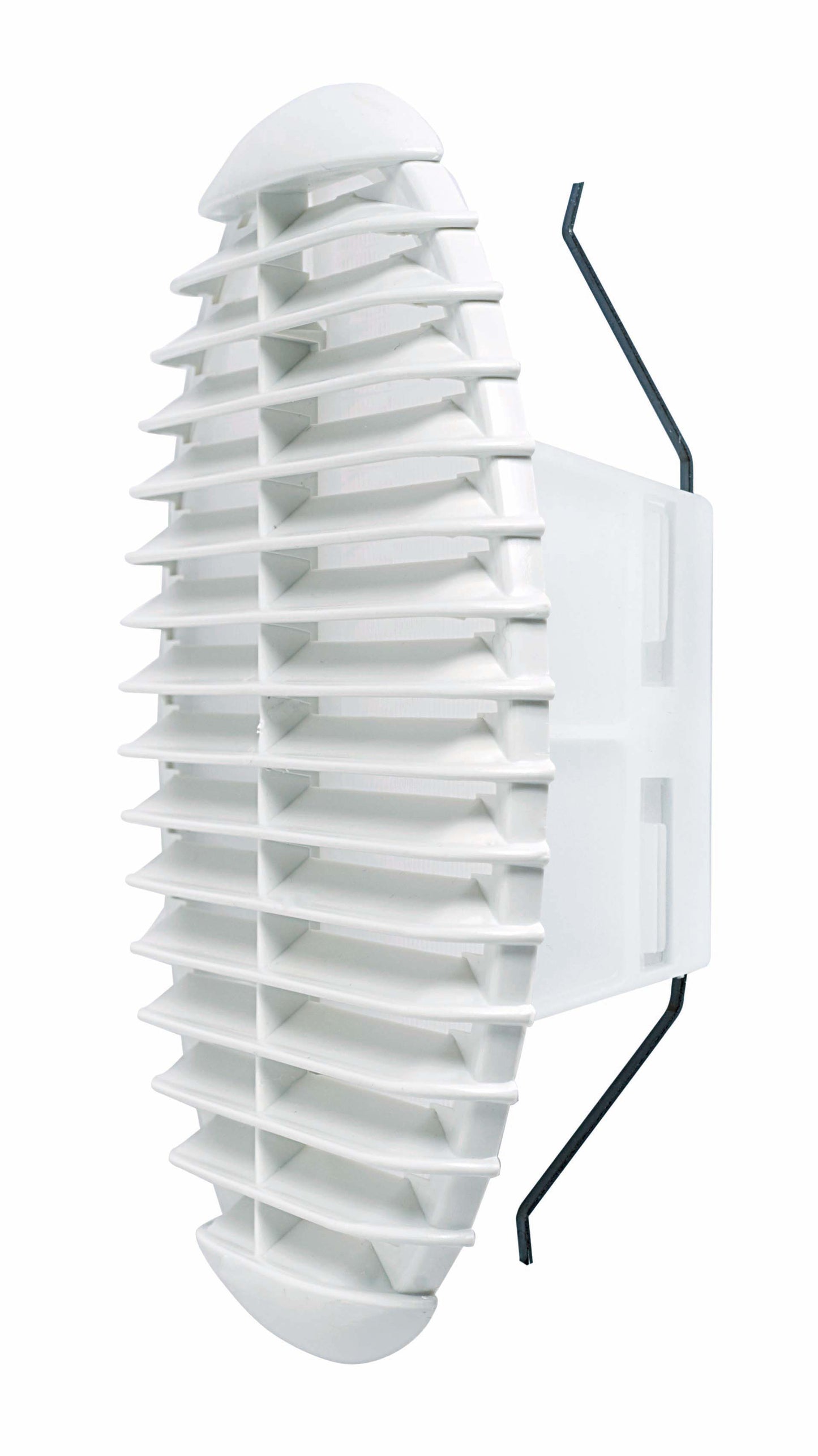 GRIGLIA AERAZ.PLAST.C/MOLLE+ZANZAR.D.125-160