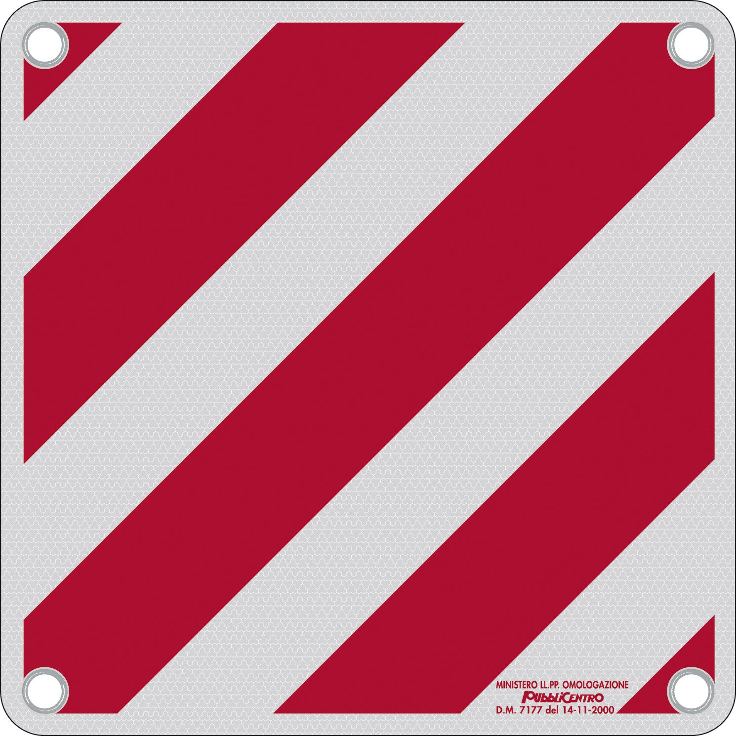 CARTELLO CARICO SPORGENTE ALL. 50X50 OMOLOG