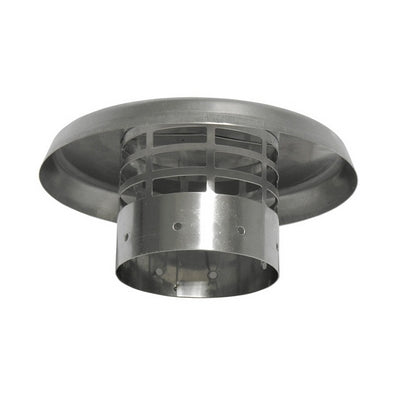 CAPPELLO IN ACCIAIO INOX LUCIDO   DIAM.80