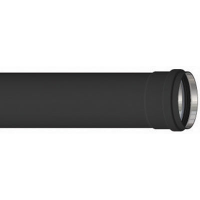 TUBO ALLUMINIO NERO H. 3000 MM                                        