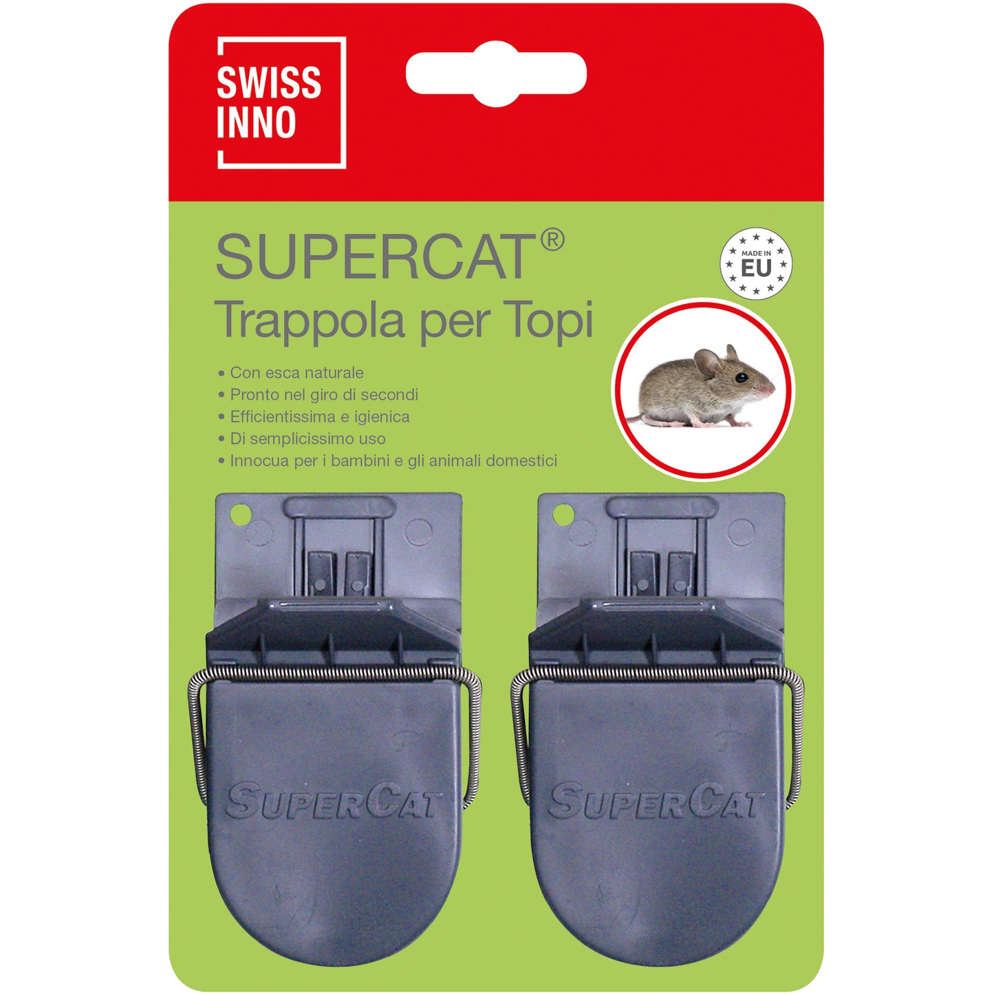 TRAPPOLE X TOPI C/ESCA SUPER CAT PZ.2