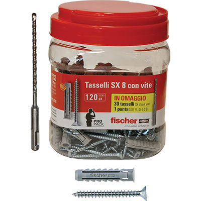 TASSELLO NYLON SX 8S VITE TSP PROMOPACK FISCHER