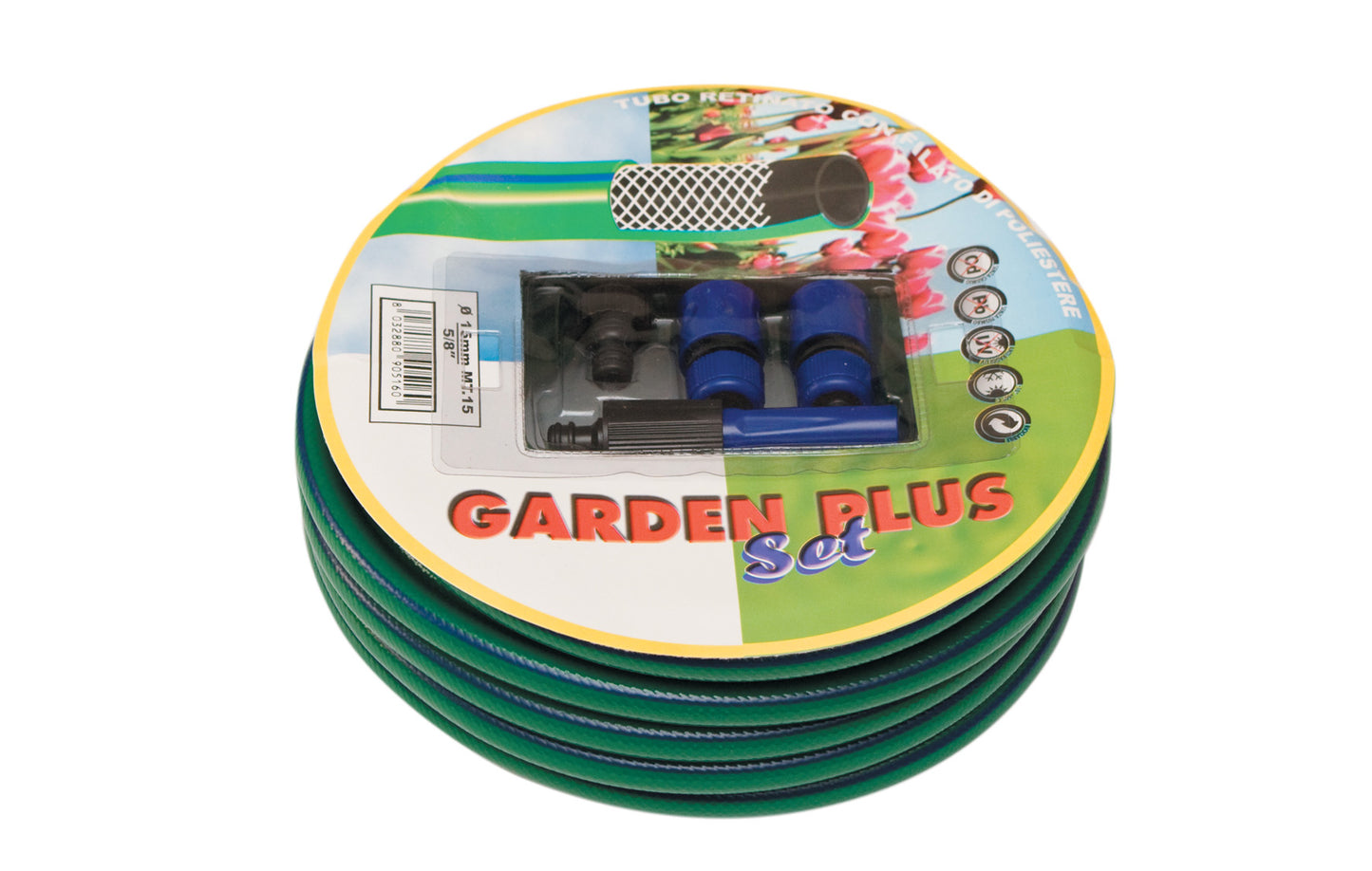 SET ATTREZZATO GARDEN PLUS MT.15