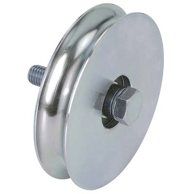 RUOTA CANCELLO A FISSARE GOLA TONDA 400 COMBI