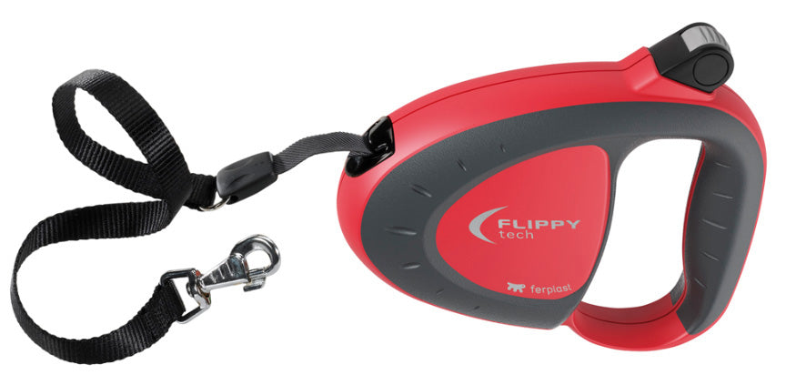 GUINZAGLIO FLIPPY TECH TAPE LARGE ROSSO     I