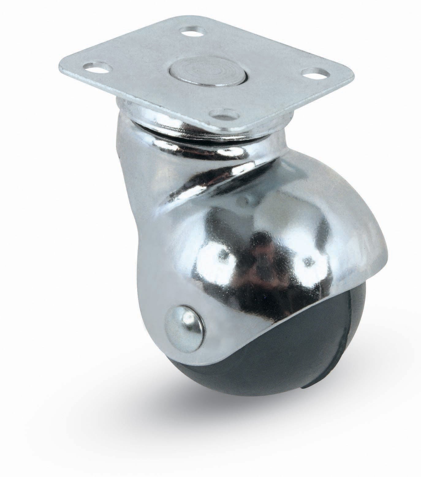 RUOTA X MOB.ART.165 D.50 C/PIASTRA*