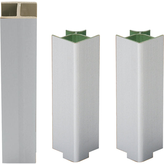 KIT PER ZOCCOLATURA CUCINA H100 COL. ALLUMINIO