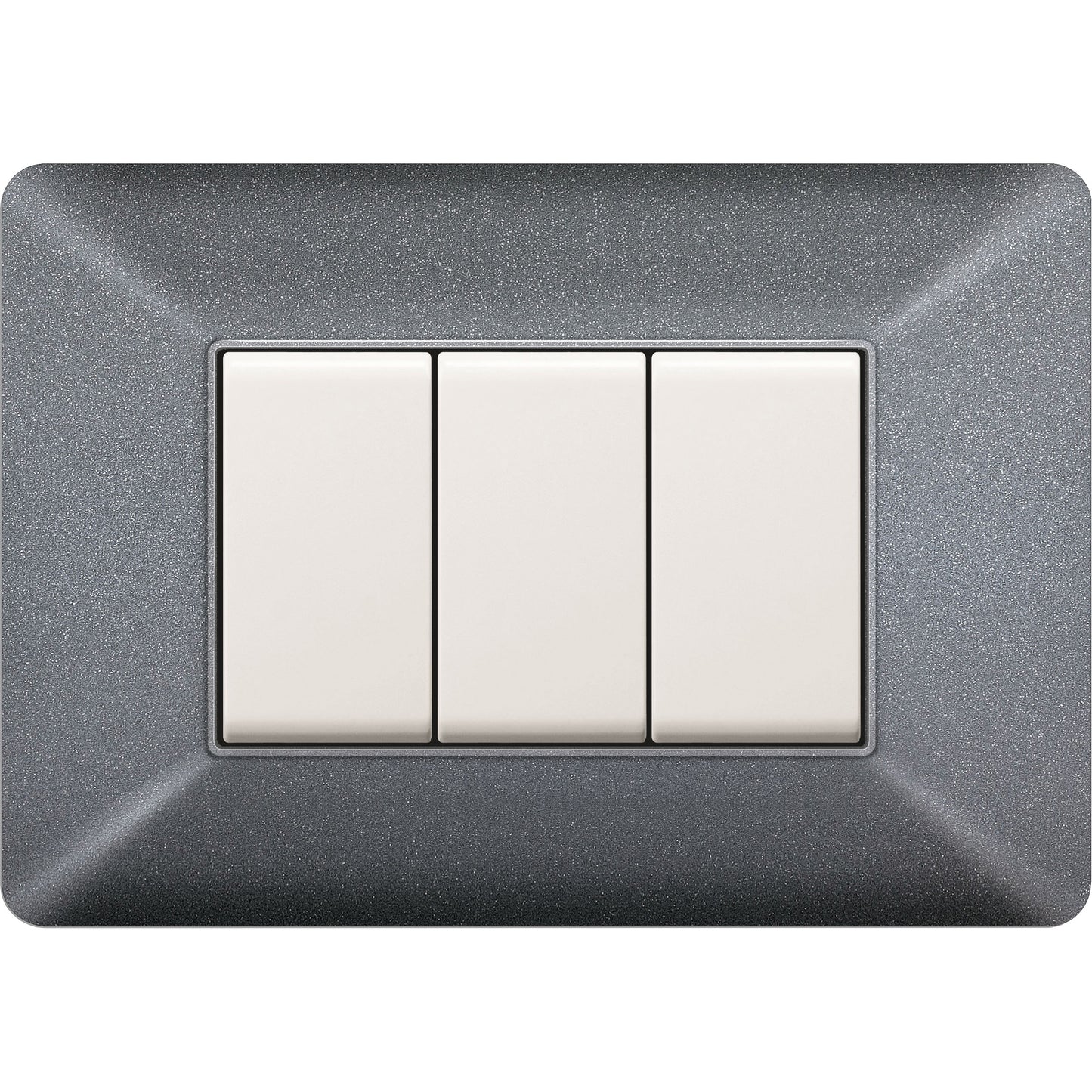 PLACCA EASY MOD. MATIX  GRIGIO CHIARO 3P