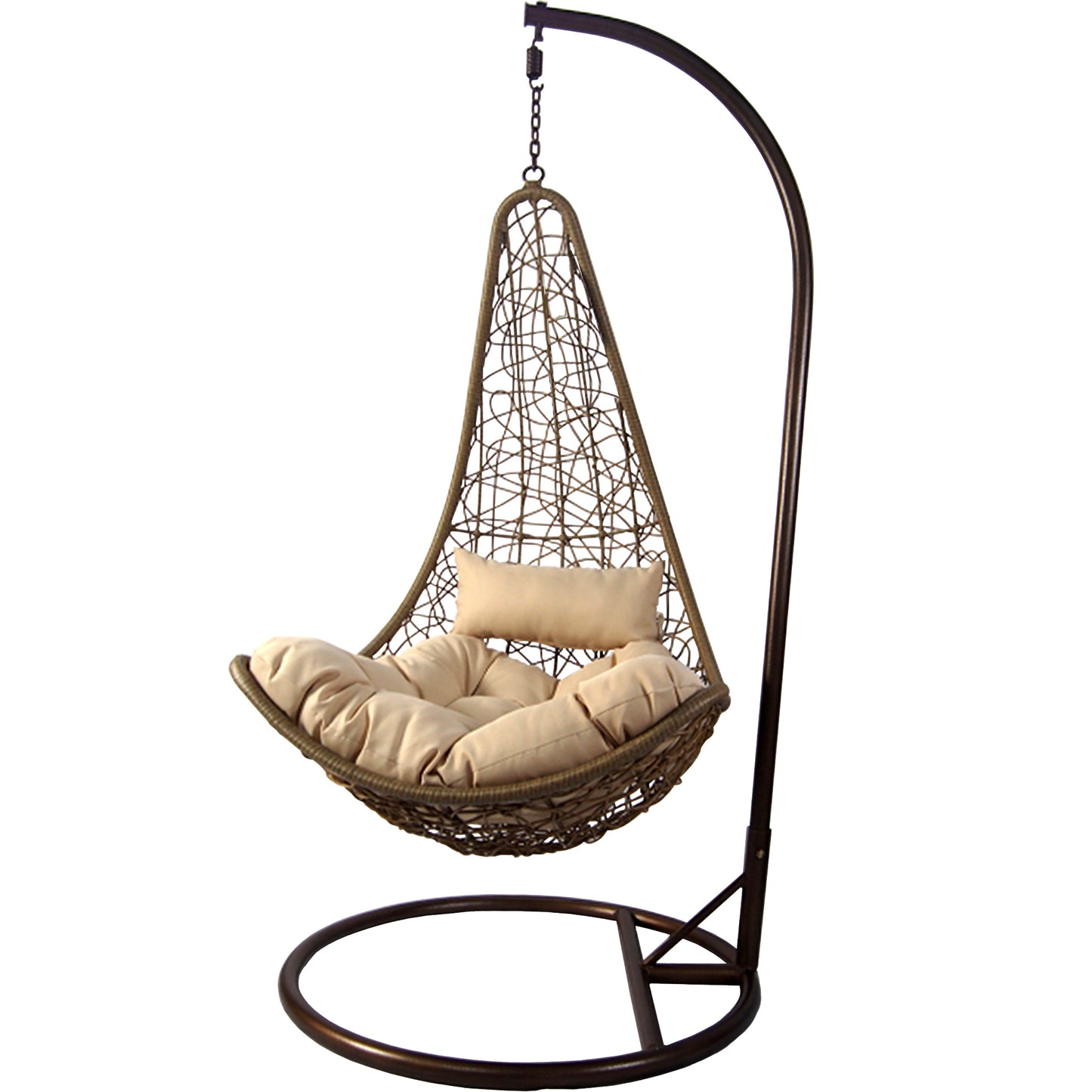 POLTRONA PENSILE CM 95X195H RATTAN 022723