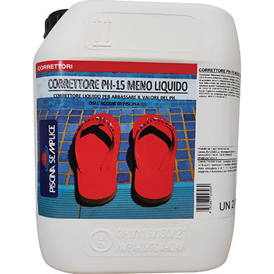 REGOLATORE PH MENO 15% X PISCINA LAPI