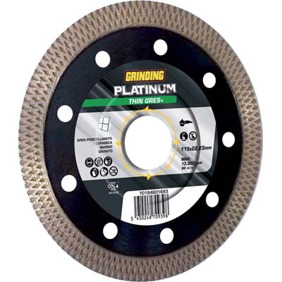 DISCO DIAMANTATO PLATINUM THIN GRES+ GRINDING