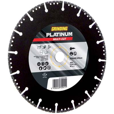 DISCO DIAMANTATO PLATINUM MULTI CUT GRINDING