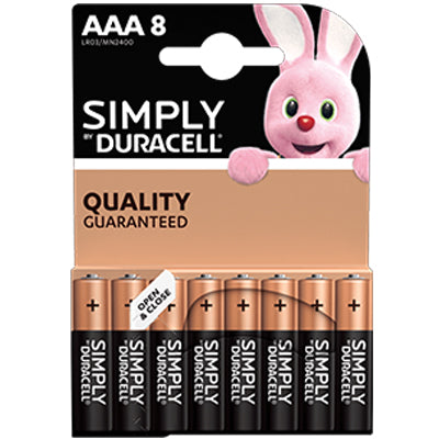 PILA MINI STILO AAA SIMPLY DURACELL