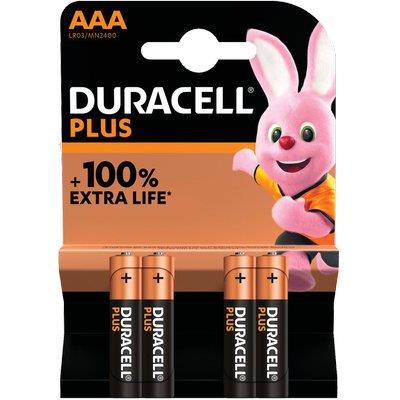 PILA MINI STILO AAA PLUS100 POWER DURACELL