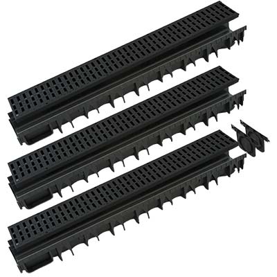 CANALETTA + GRIGLIA KIT PLASTICA