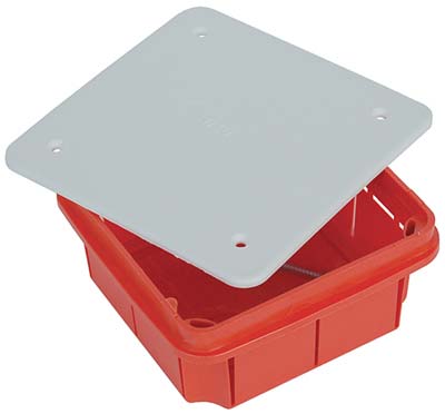 SCATOLA DERIVAZIONE INCASSO + COPERCHIO MARLANVIL