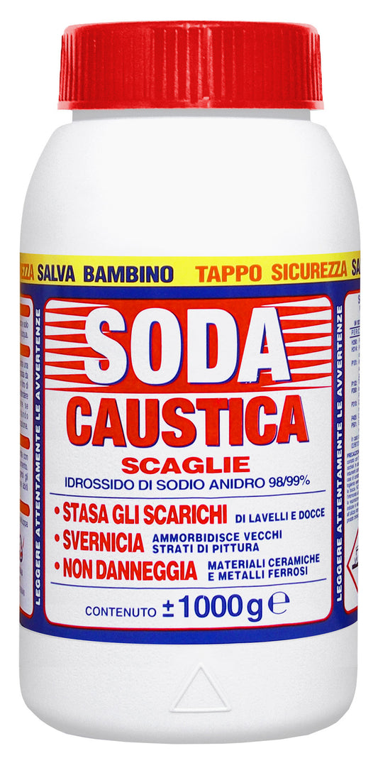 SODA CAUSTICA A SCAGLIE KG.1