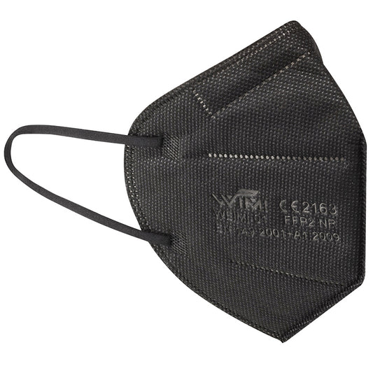 MASCHERINA PIEGHEVOLE FFP2 NERA WIMI/WEIMI-01 