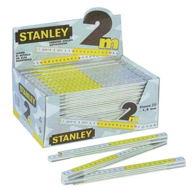 DOPPIOMETRO LEGNO STANLEY