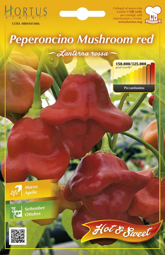 SEMI ORTO PEPERONCINO LANTERNA ROSSA/GIALLA