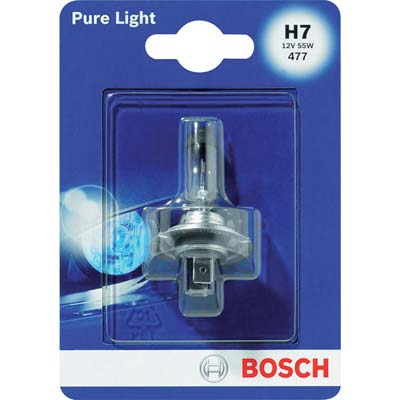 LAMPADA AUTO ANTERIORI PURE LIGHT H7 012 BOSCH