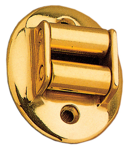 BL GUIDACINGHIA OVALE OTTONE CROMO SATINATO