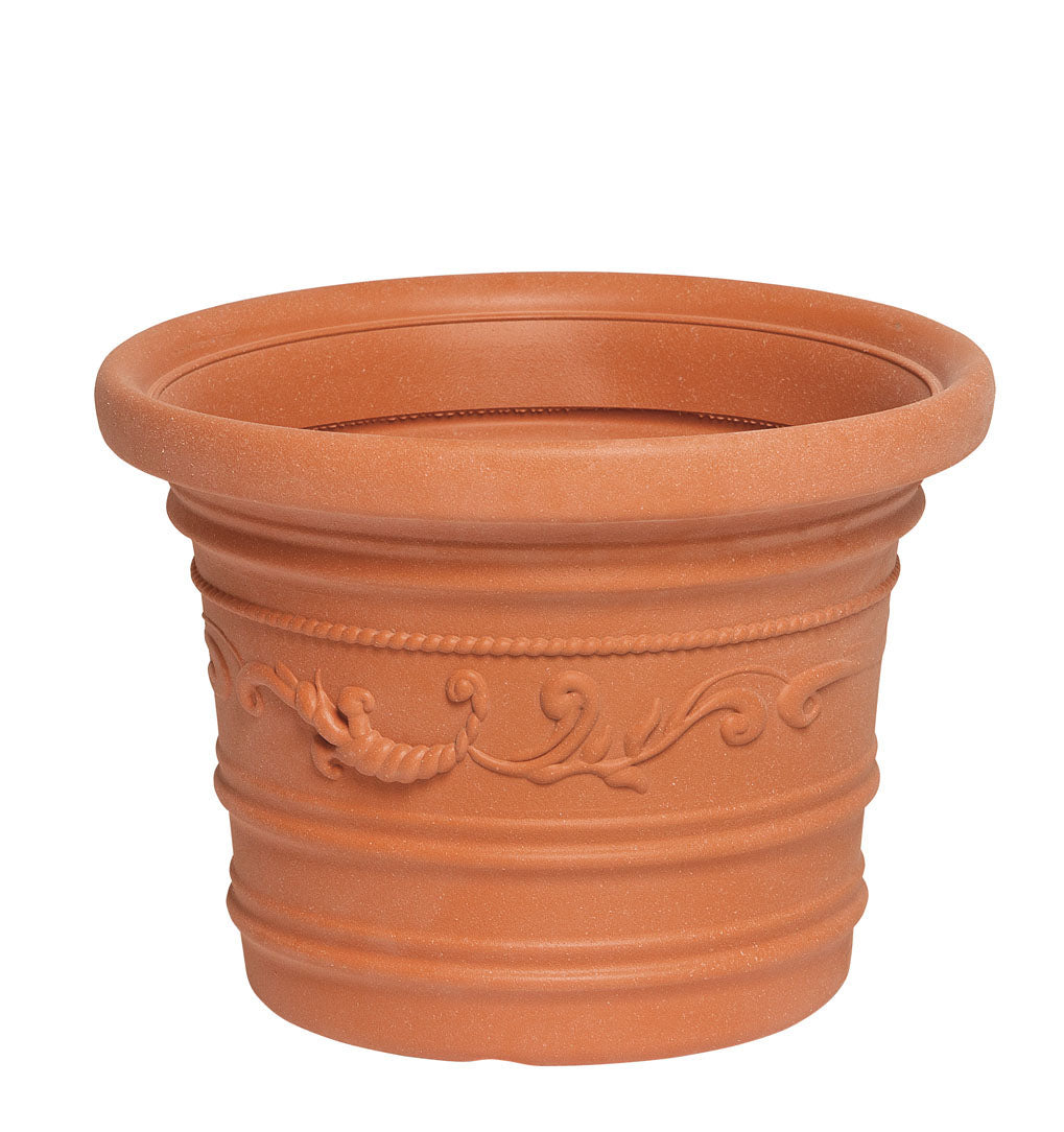 VASO PLASTICA FESTONATO D. CM.35X26H PRESTIGE