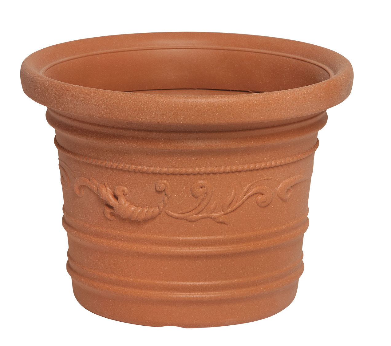 VASO PLASTICA FESTONATO D. CM.45X35H PRESTIGE