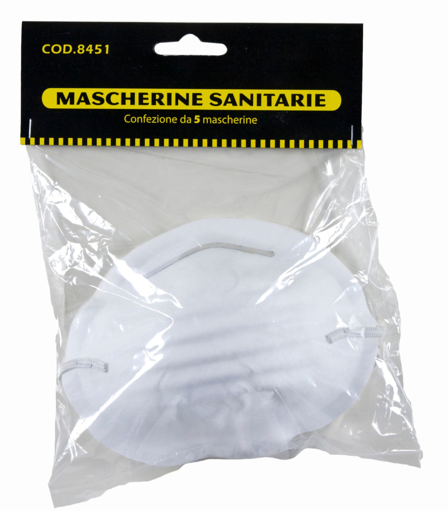 MASCHERINA ANTIPOLVERE (CONF.5 PZ.) NON DPI