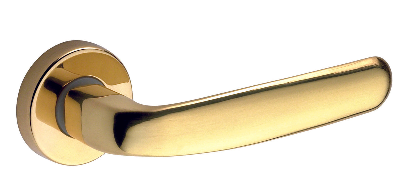 FRASCIO MANIGLIA EASY C/ROSETTA INOX BRASS