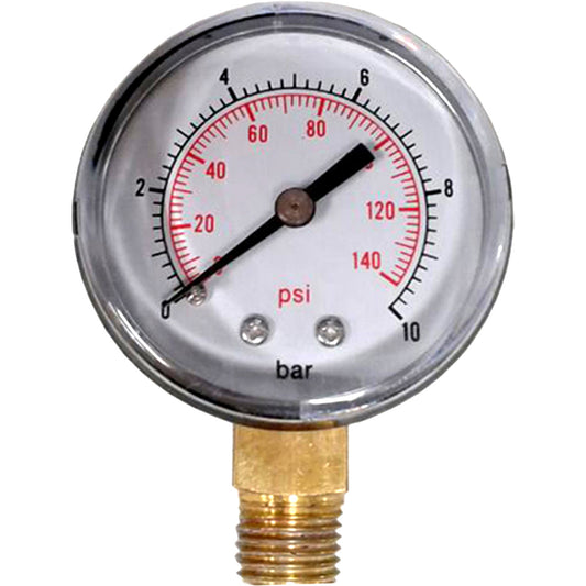 MANOMETRO RADIALE MM.50 1/4 PER AUTOCLAVE*