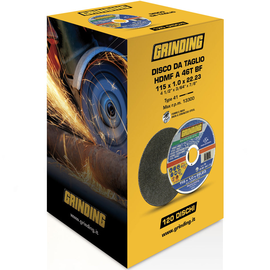 GRINDING 120 MINIDISCHI X FERRO 115X1,0