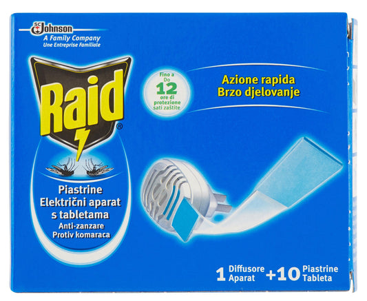 RAID ELETTROEMANATORE + 10 PIASTRINE