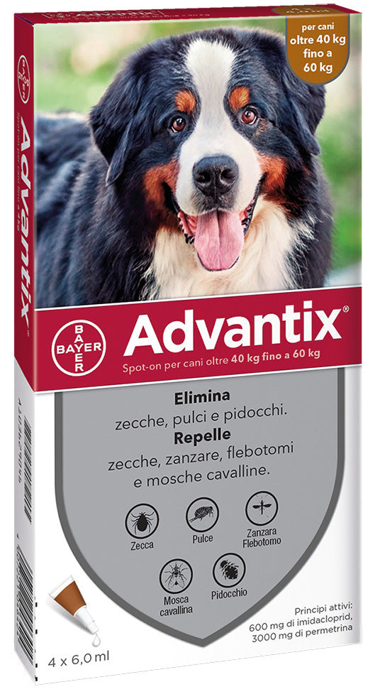 BAYER ADVANTIX SPOT ON  4P.CANI KG.40 -60