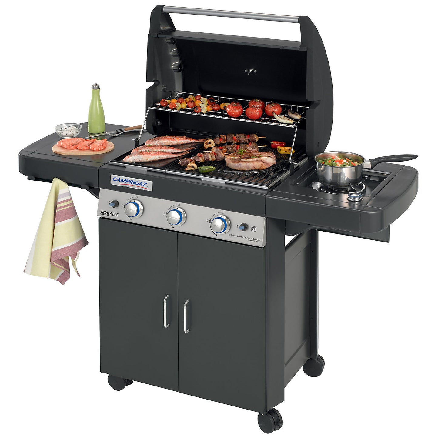 BARBECUE DUALGAS 3 SERIES CLASS.LSPLUSDARK 