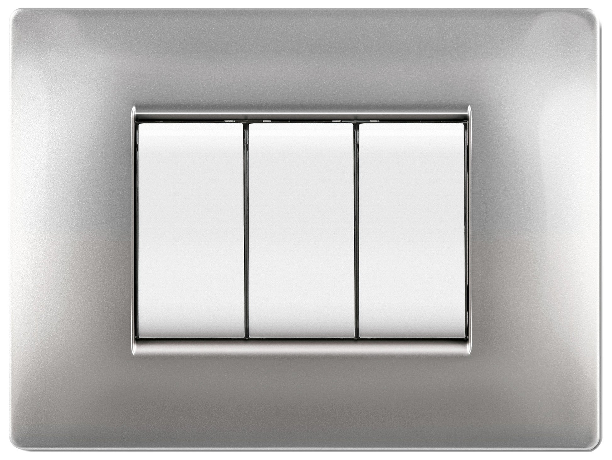 PLACCA LIFE Q MOD.LIVING PLAS.ALLUMINIO CH.7P