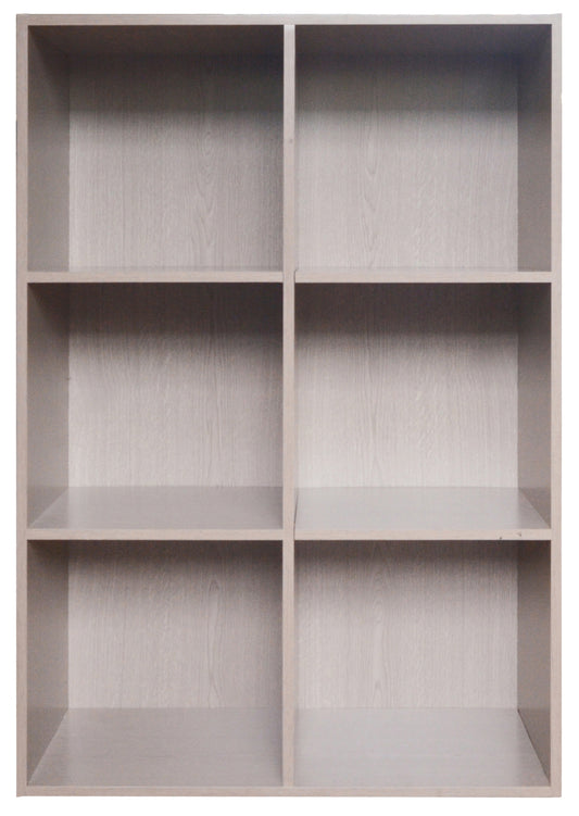 LIBRERIA MOD.CUBO 6 FRASSINO CM.61X91