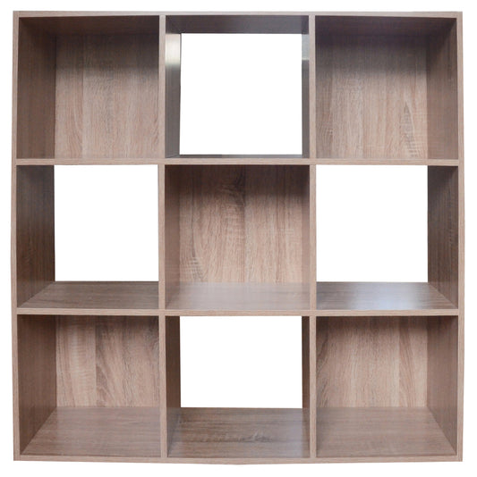 LIBRERIA MOD.CUBO 9 ROVERE   CM.91X91