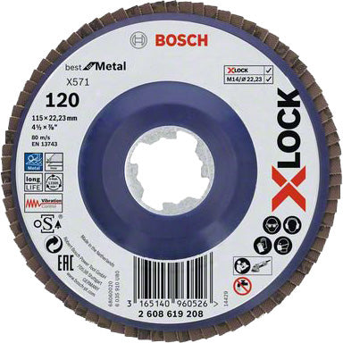 BOSCH-B DISCO LAMELLAREX-LOCKGR.120 MM.115