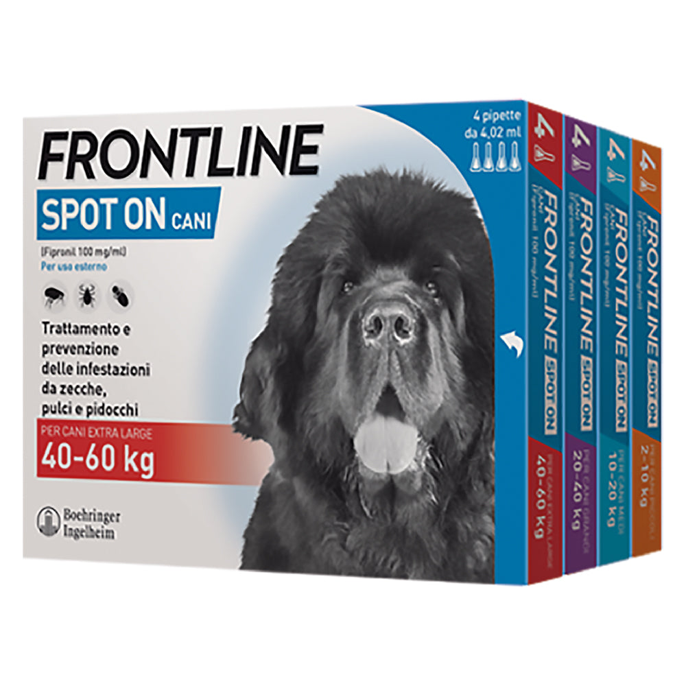 ANTIPARASSITARIO 'FRONTLINE SPOT-ON' cani 40/60 kg - 4 pipette ml 4,02