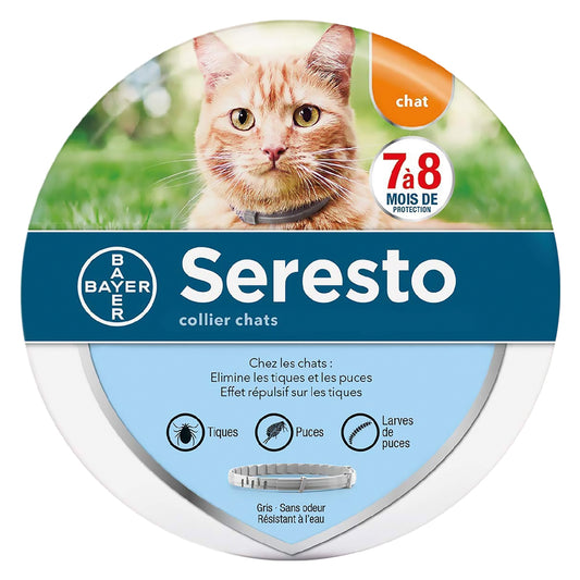 COLLARE ANTIPARASSITARIO 'SERESTO' per cani oltre 8 kg - cm. 70