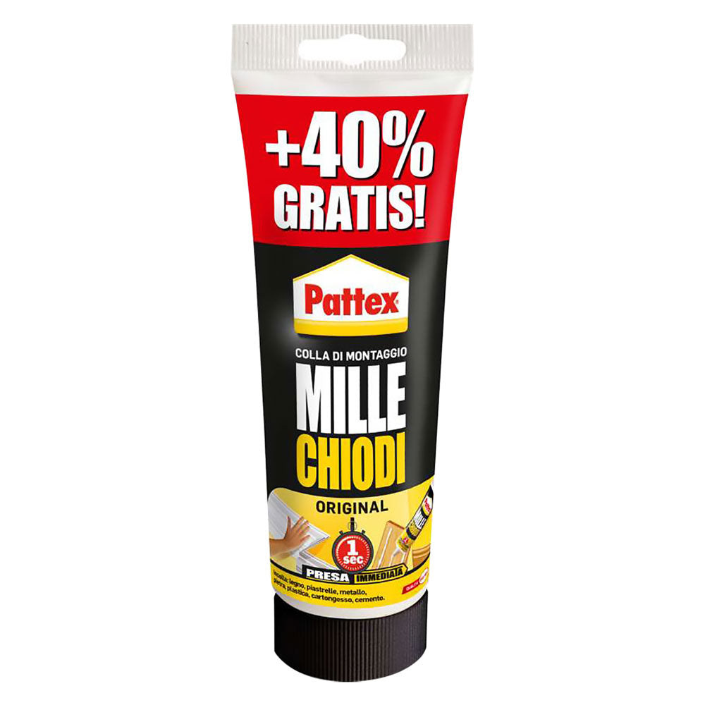 ADESIVO MILLECHIODI 'ORIGINAL' gr. 250 + 40% gratis - col.bianco