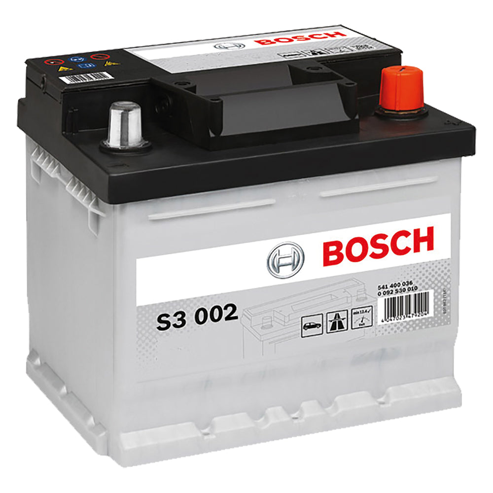 BATTERIA PER AUTO 'BOSCH' S3013 90 Ah dx - mm 353 x 175 x 190