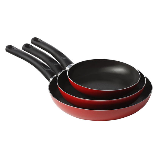 PADELLE 'CUCINA SANO' SET 3 PEZZI Ã˜ cm. 18 / 22 / 26