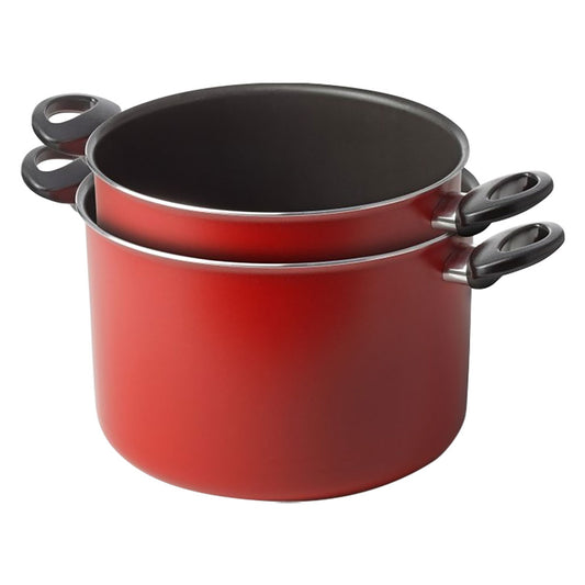 PENTOLE 'CUCINA SANO' SET 2 PEZZI Ã˜ cm. 16 / 20